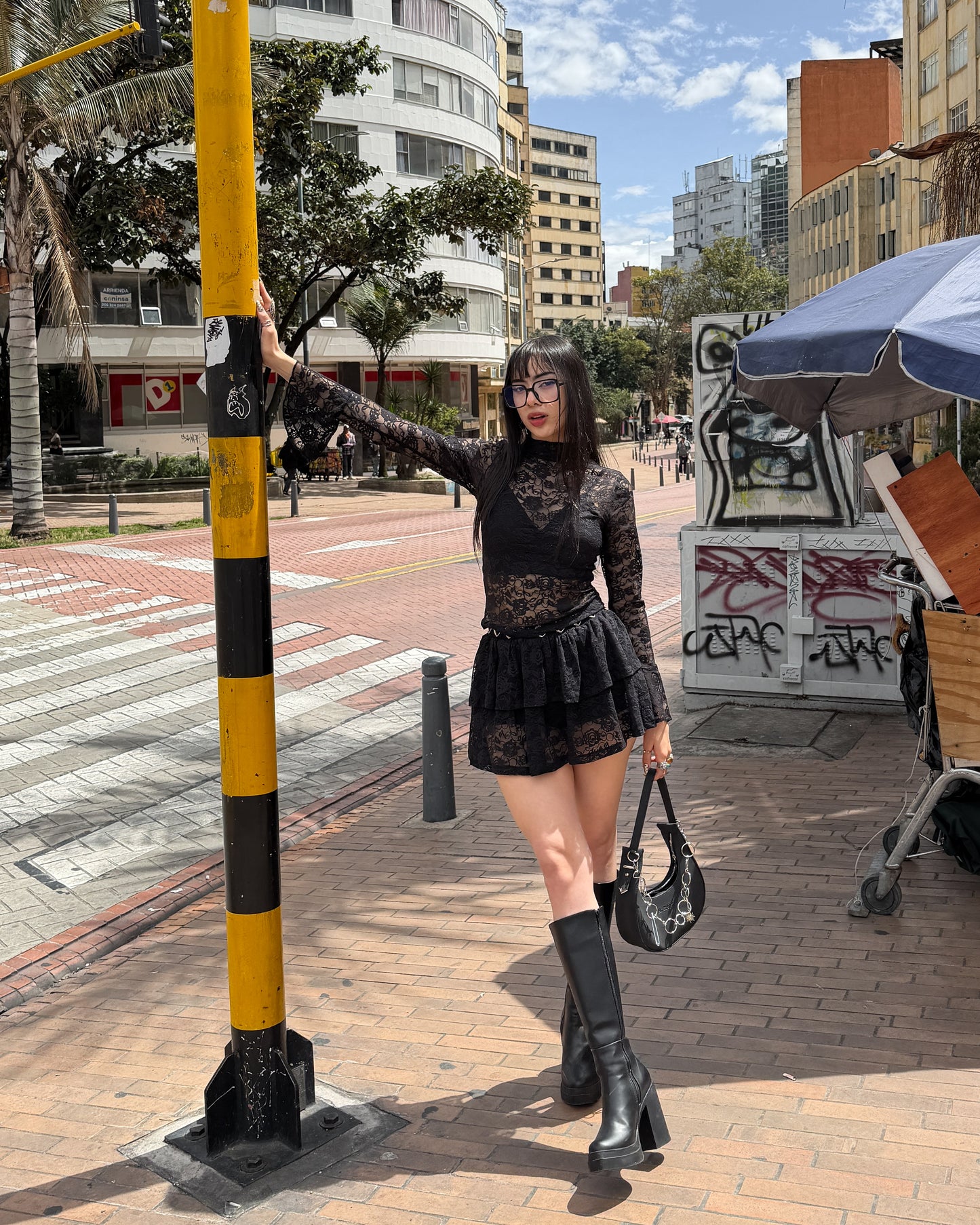 Set Carrie tutú de blonda 🖤