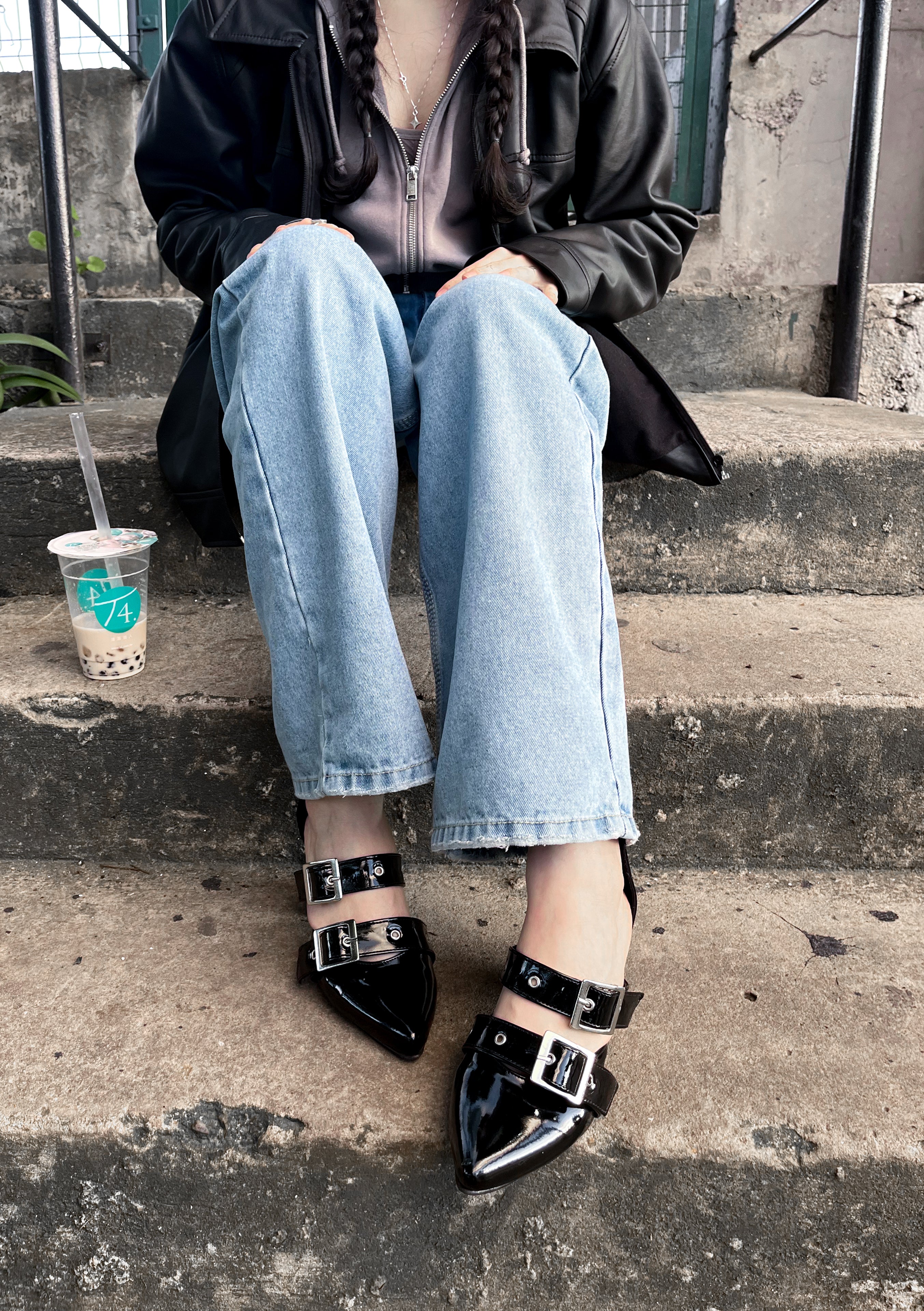 Zapatos Mary Jane de taches ★