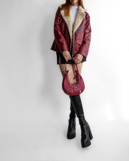 Chaquetón Arabella ★OVEJERA★ vino