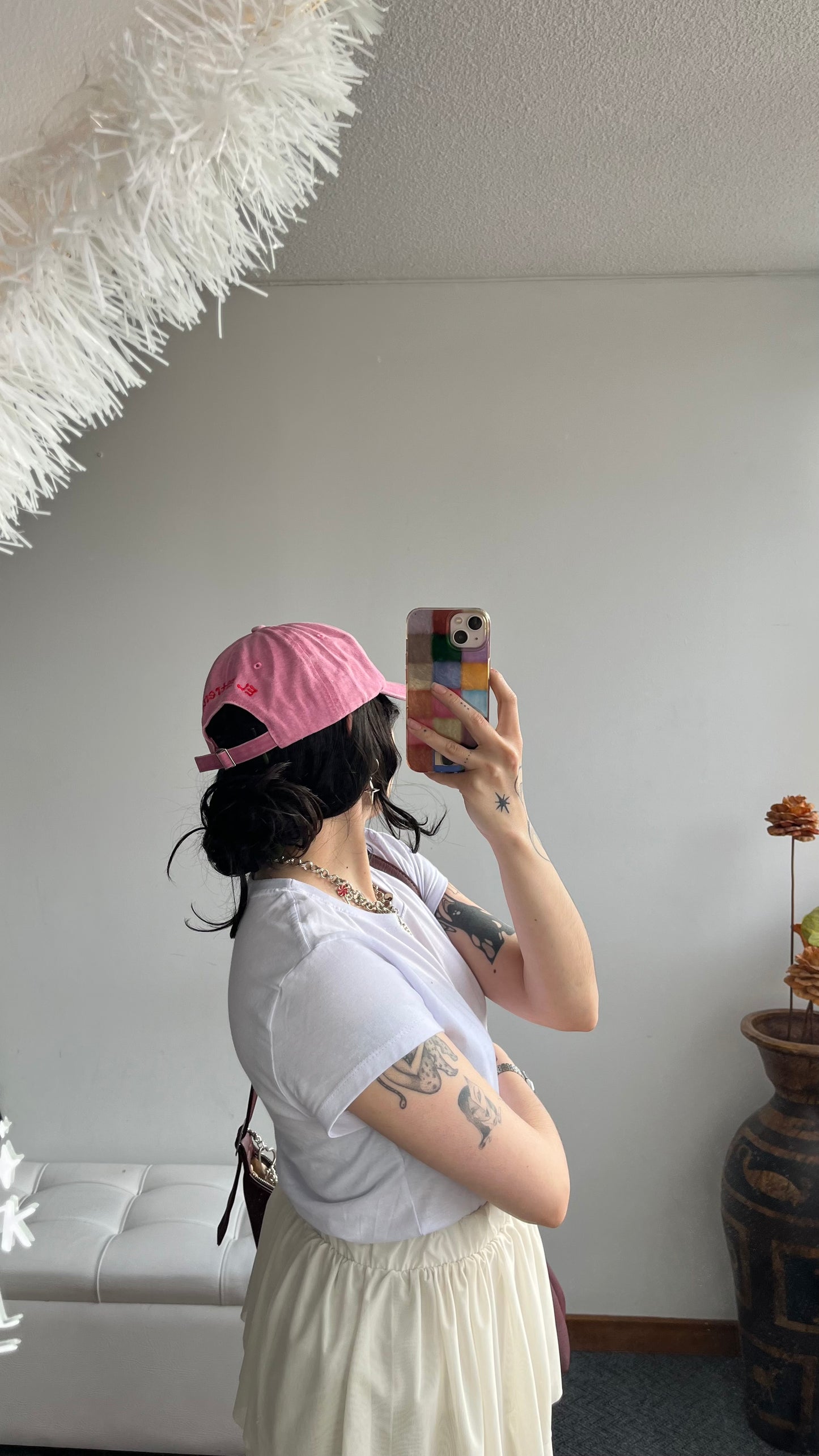 Gorra 'L❤︎vergirl' rosita