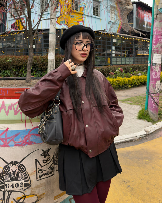 Chaqueta 'chike del centro'<𝟑 vino