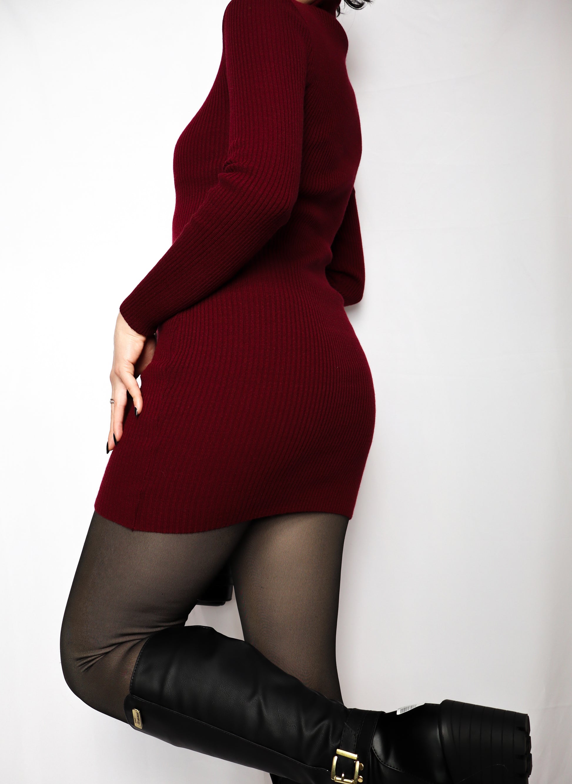 Combinar Medias Vestidos Cortos Con Medias De Red Vestido Negro