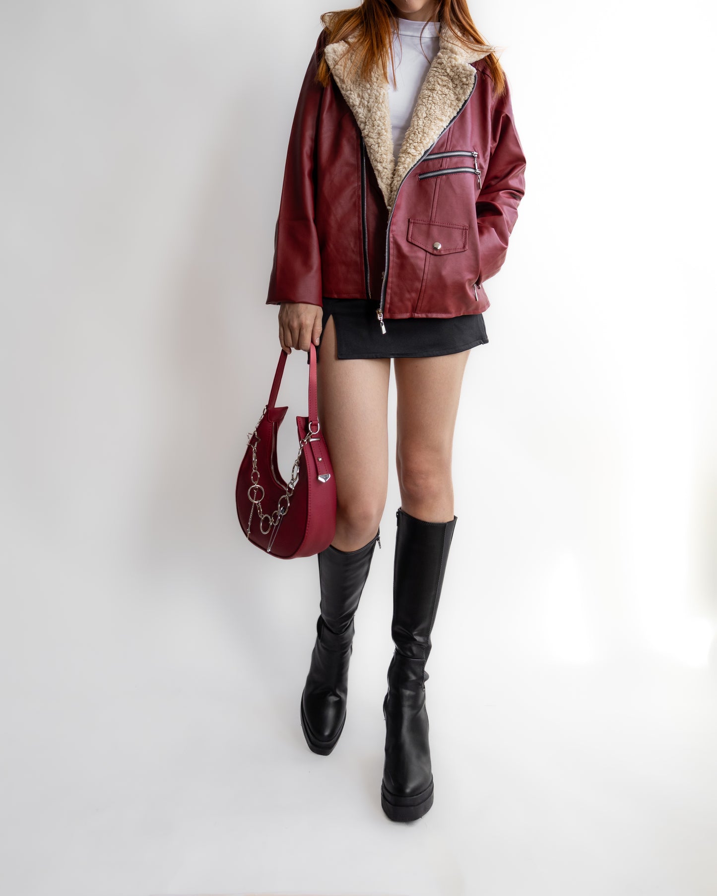 Chaquetón Arabella ★OVEJERA★ vino