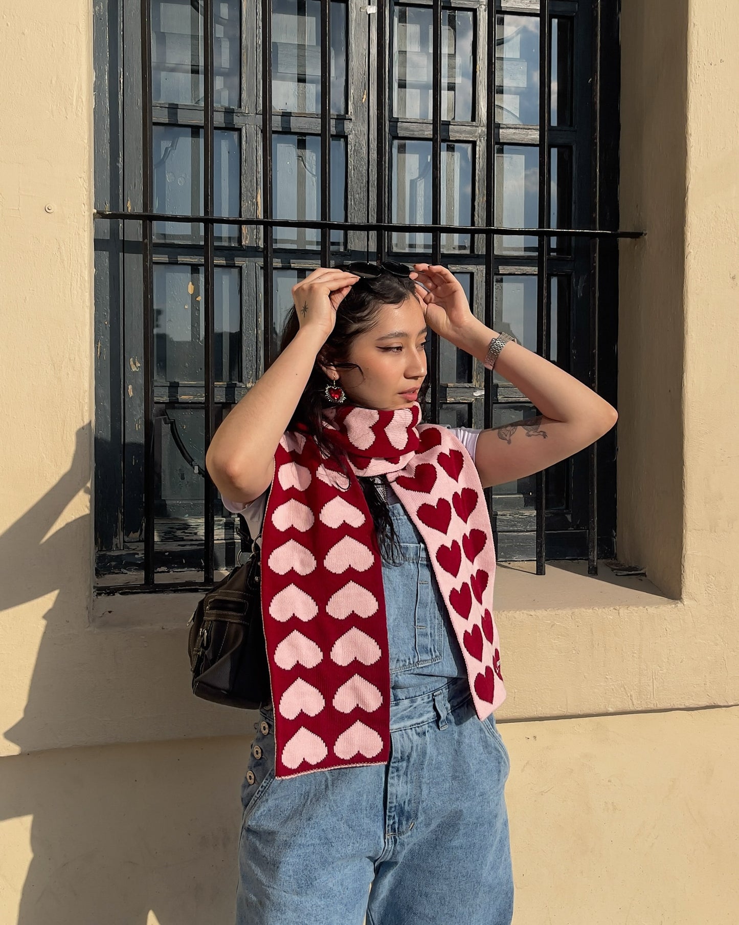 Bufanda LOVER tejida