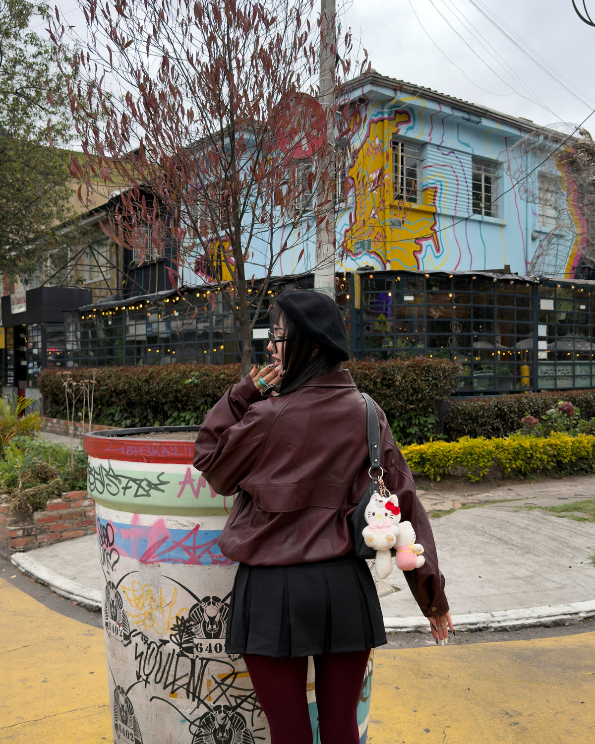 Chaqueta 'chike del centro'<𝟑 vino