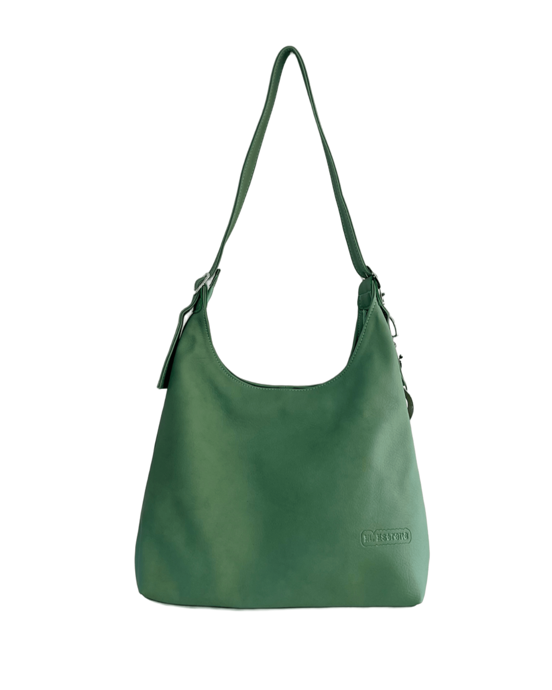 Tote bag de cuero matcha