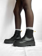 Botas estilo dc martens negras